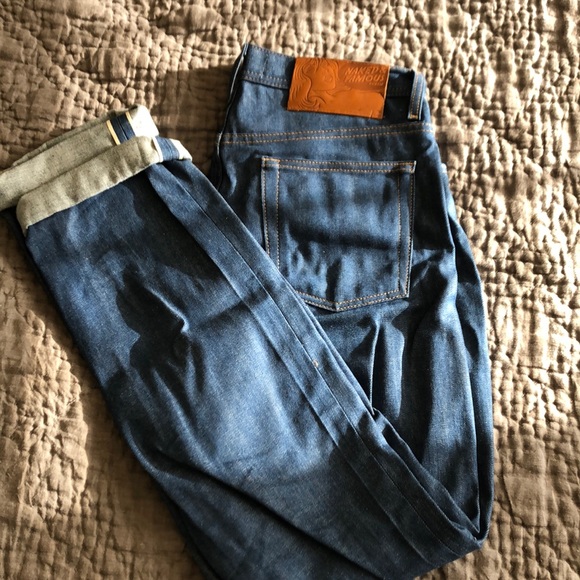 clear blue selvedge